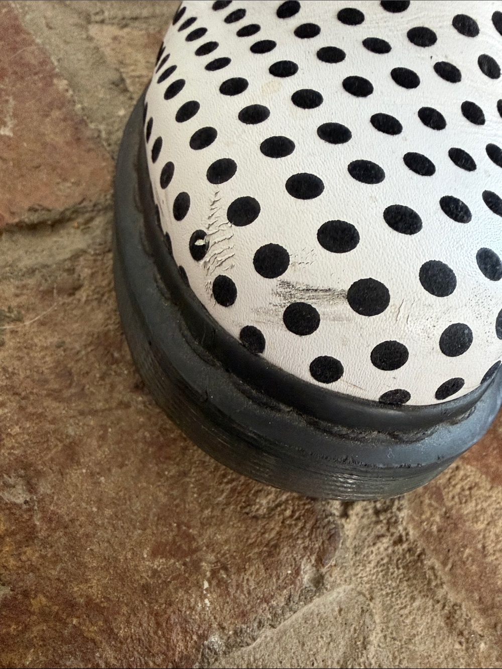 ⭐️Dr. Martens Pascal Polka Dot Combat Boots⭐️ - Picture 6 of 7
